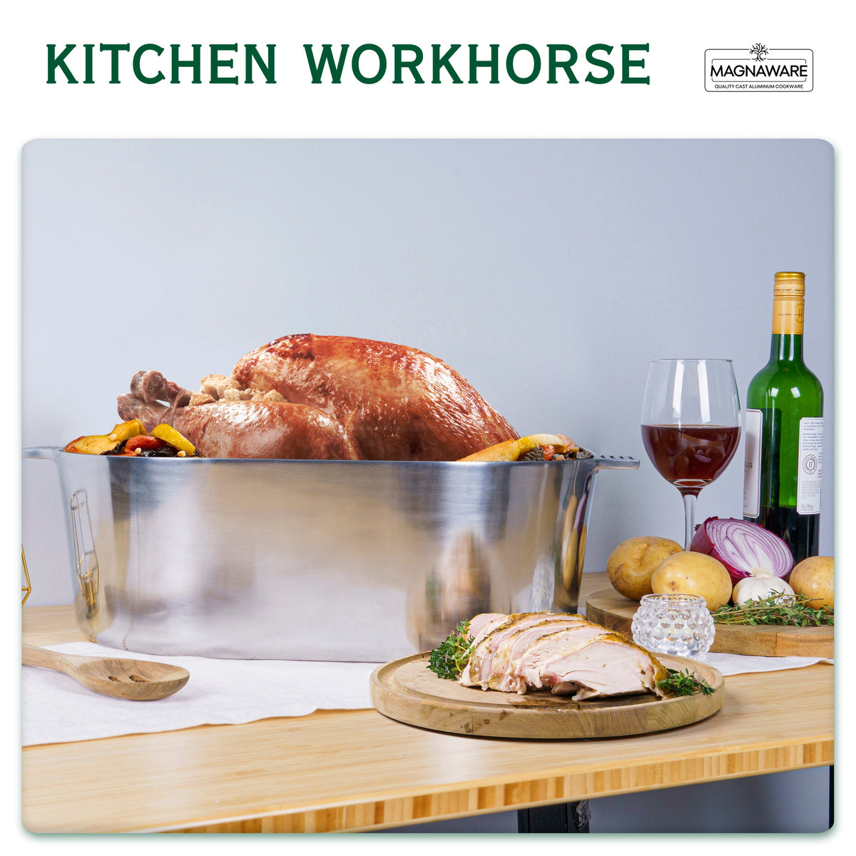 18"Dutch Oven w/Lid - 12.6 Qt