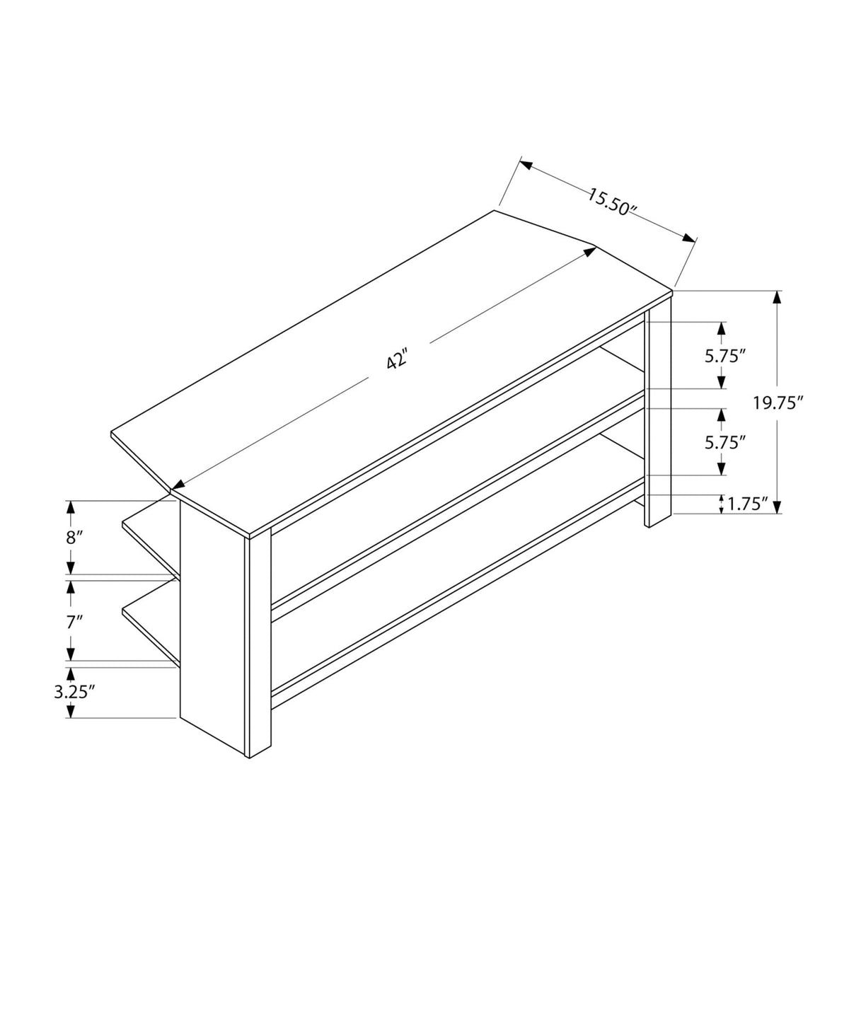Cherry TV Stand