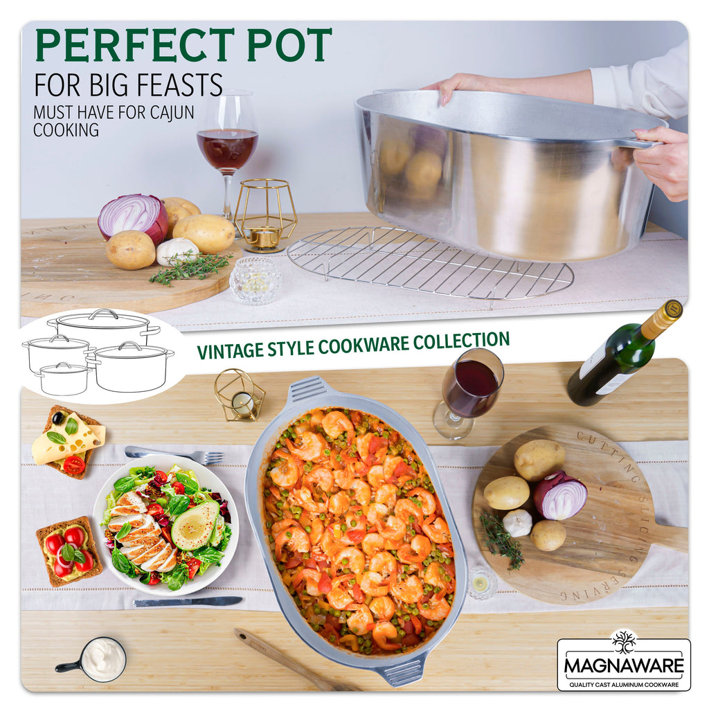 18"Dutch Oven w/Lid - 12.6 Qt