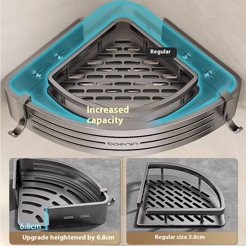 Portable Bathroom Corner Rack
