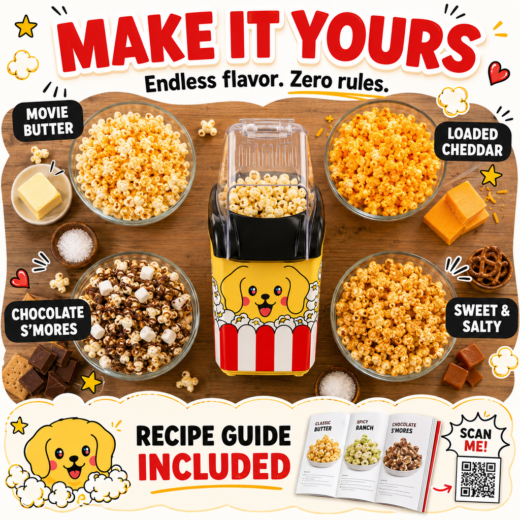 Pupcorn Popcorn Machine