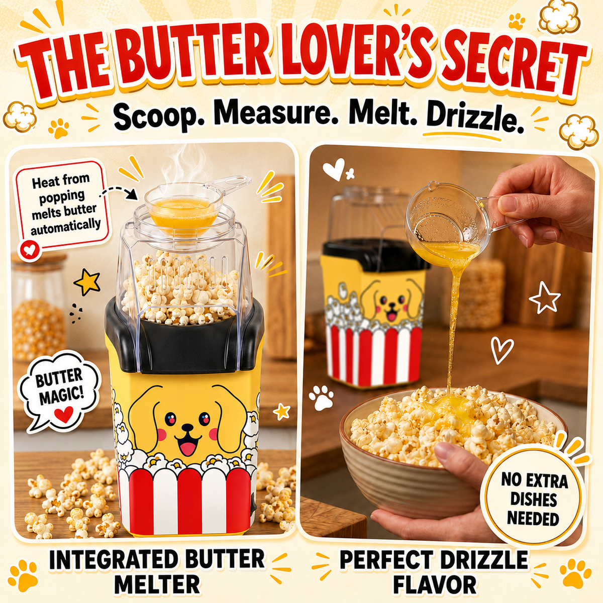 Pupcorn Popcorn Machine
