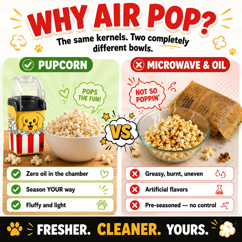 Pupcorn Popcorn Machine