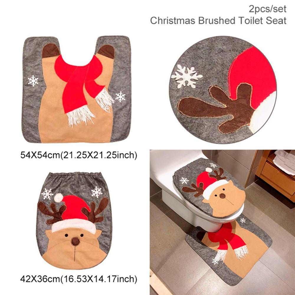 Christmas Santa Bathroom Set