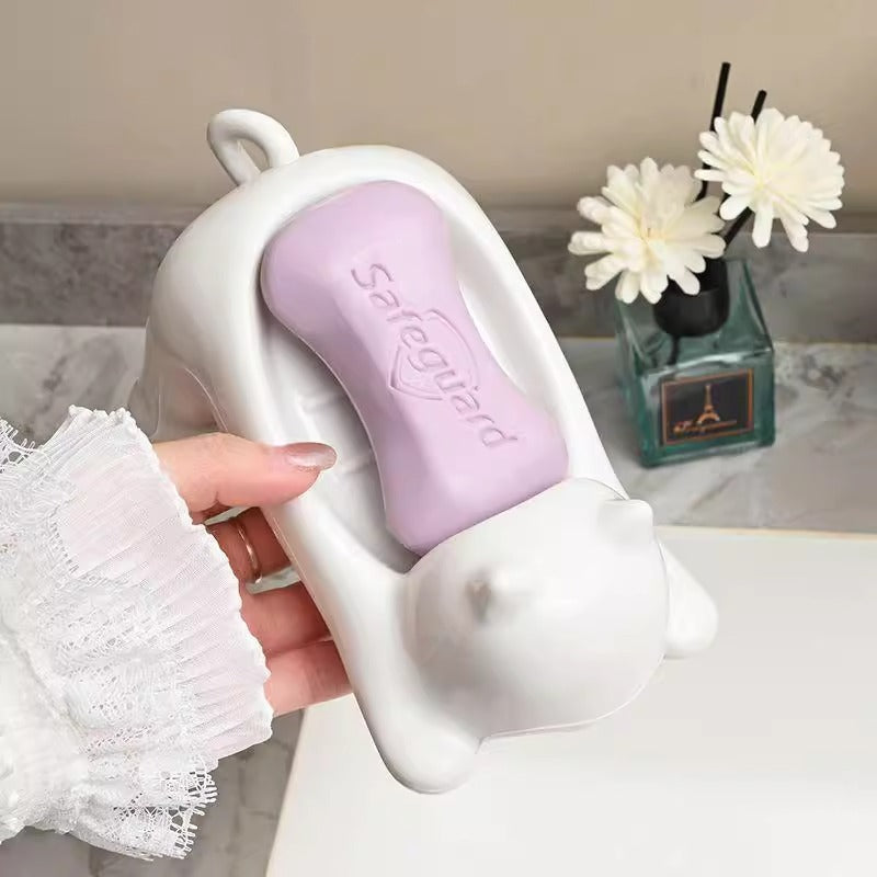 Cat Drainage Soap Dish