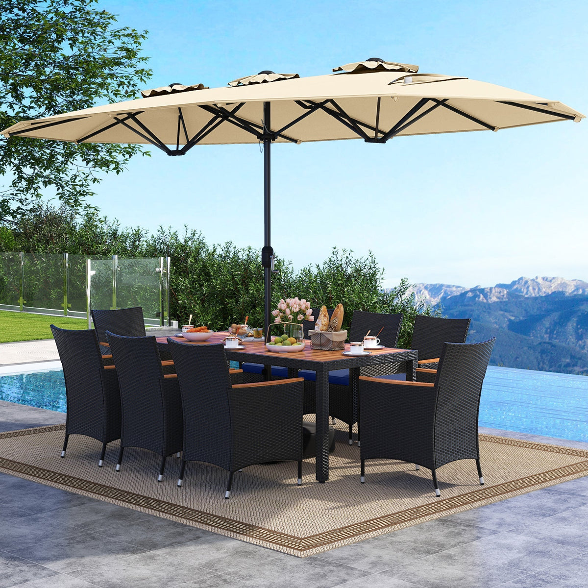 10 Pc. Patio Dining Set