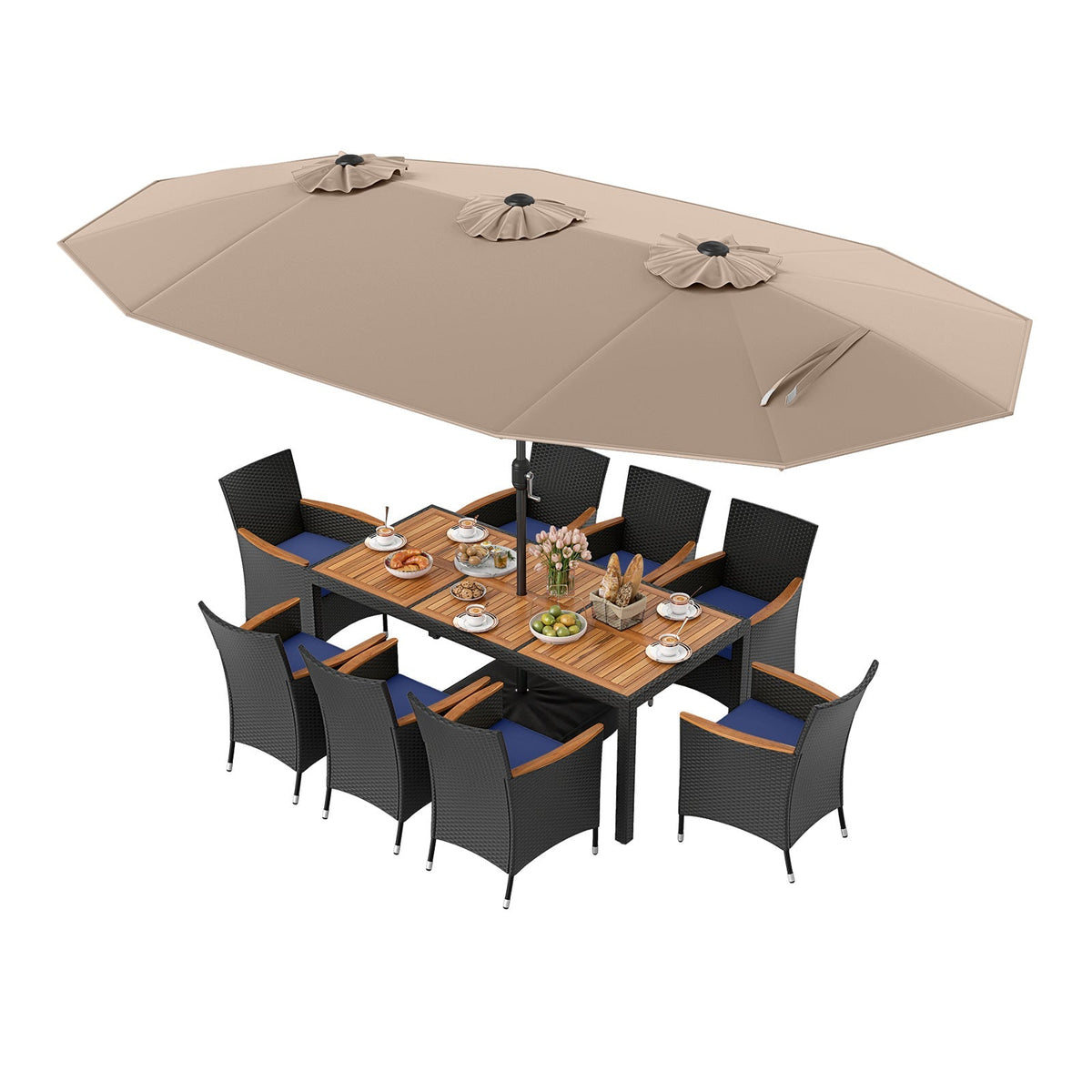 10 Pc. Patio Dining Set