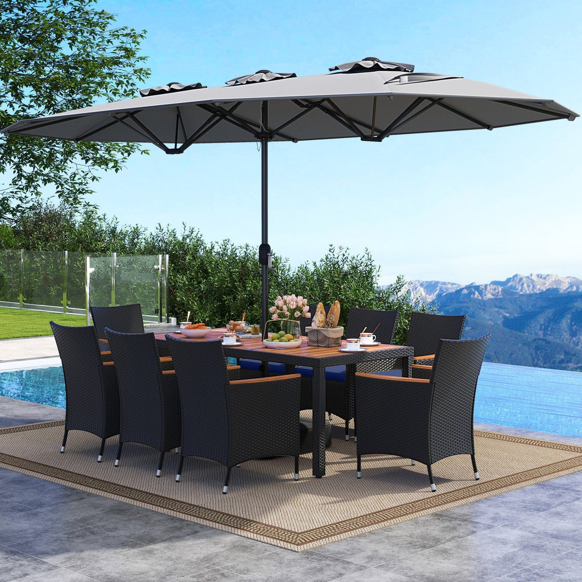 10 Pc. Patio Dining Set