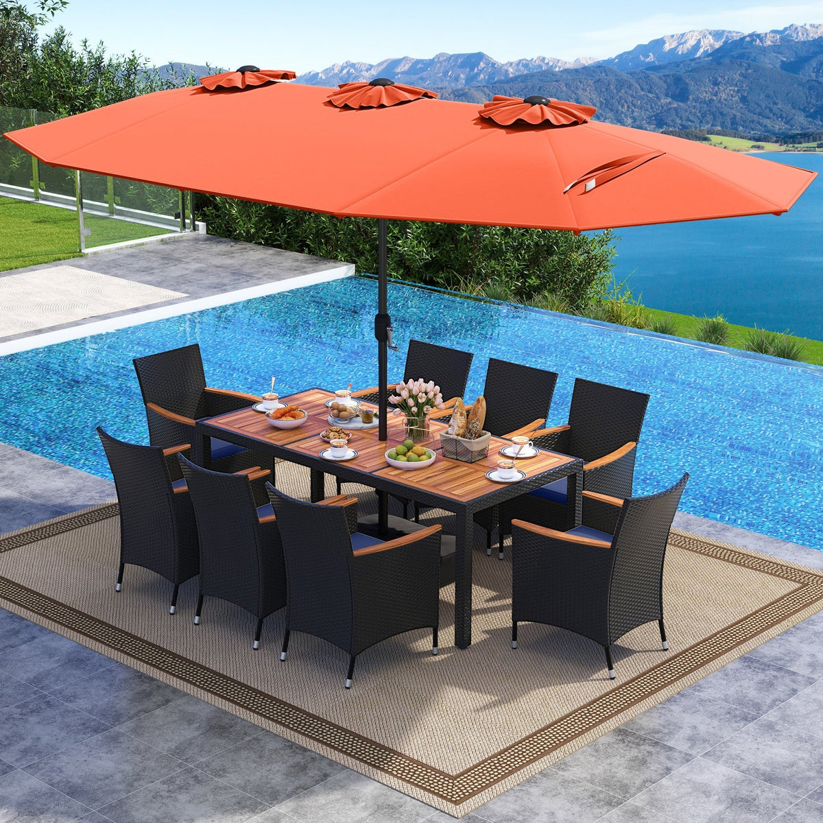 10 Pc. Patio Dining Set