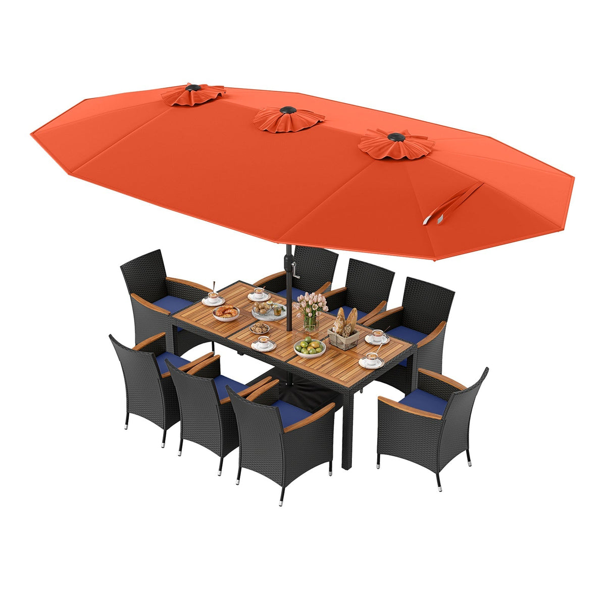 10 Pc. Patio Dining Set