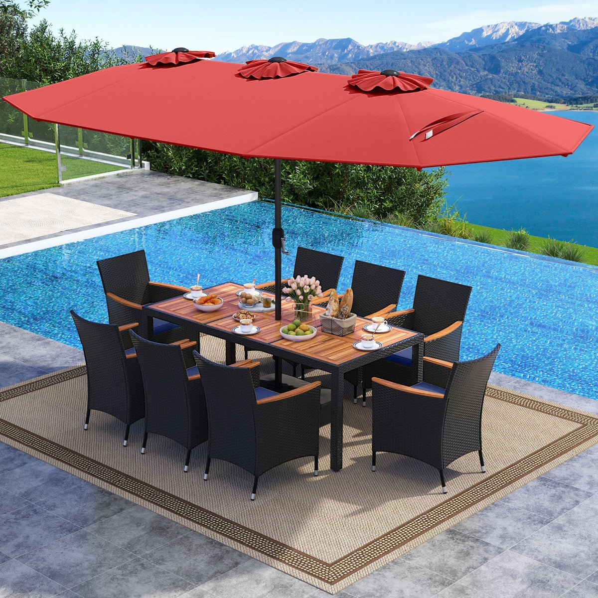 10 Pc. Patio Dining Set