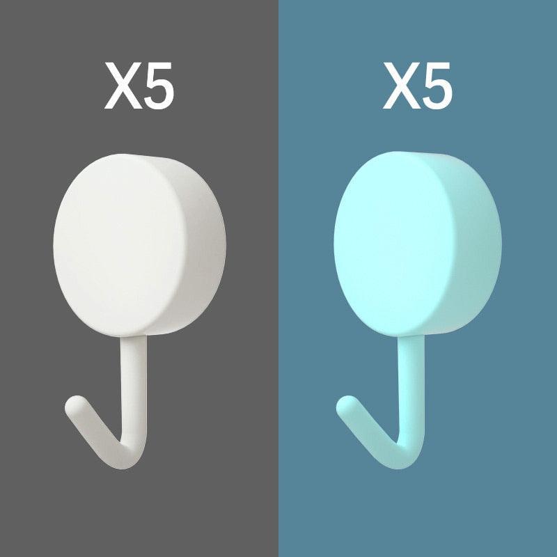 10PCS Self Adhesive Wall Hook