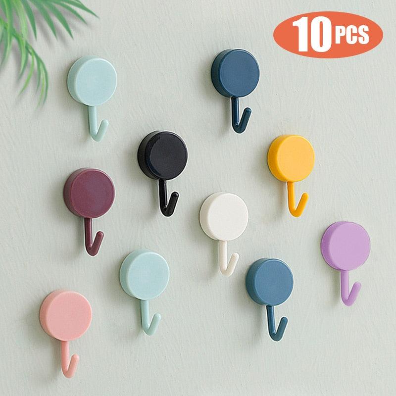 10PCS Self Adhesive Wall Hook