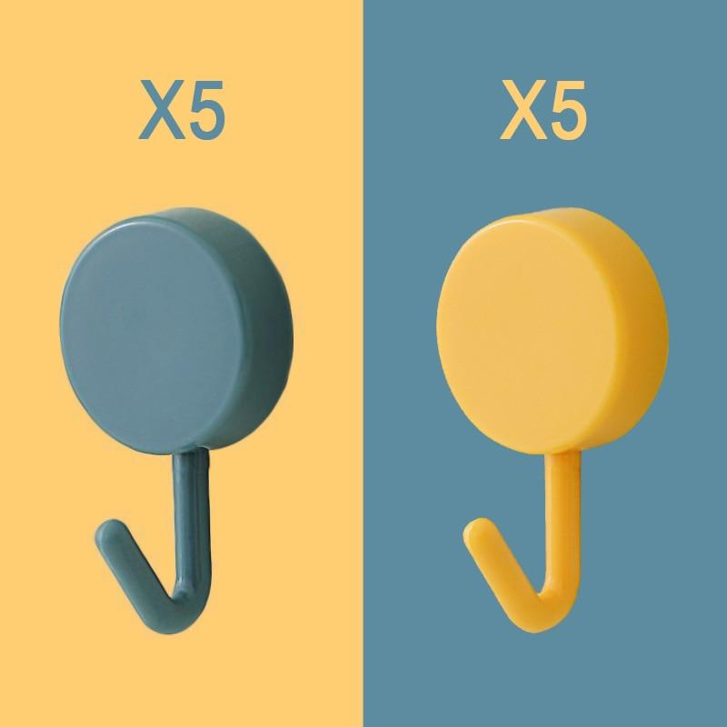 10PCS Self Adhesive Wall Hook