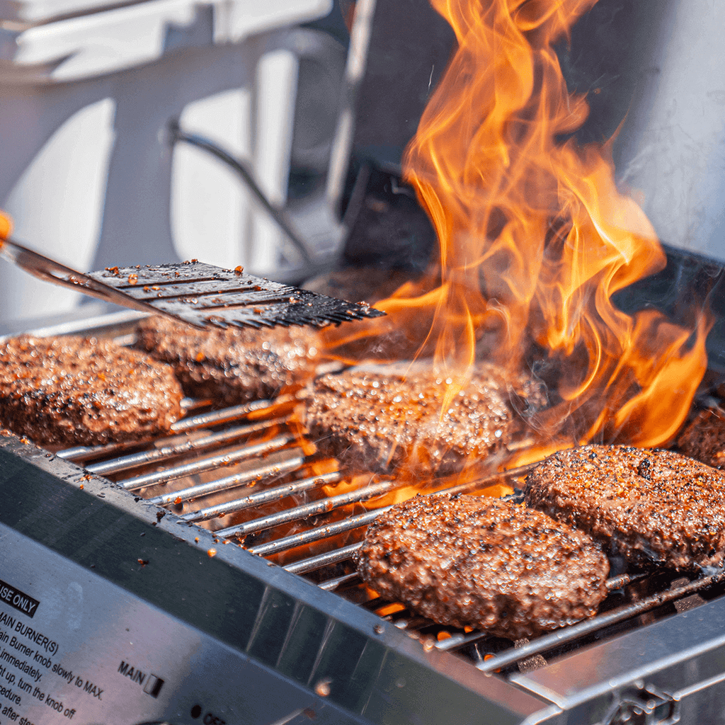 Stainless Tabletop Propane Grill