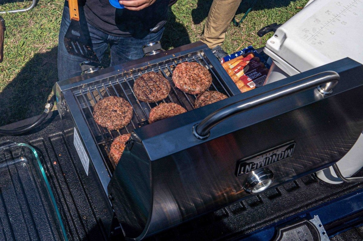 Stainless Tabletop Propane Grill