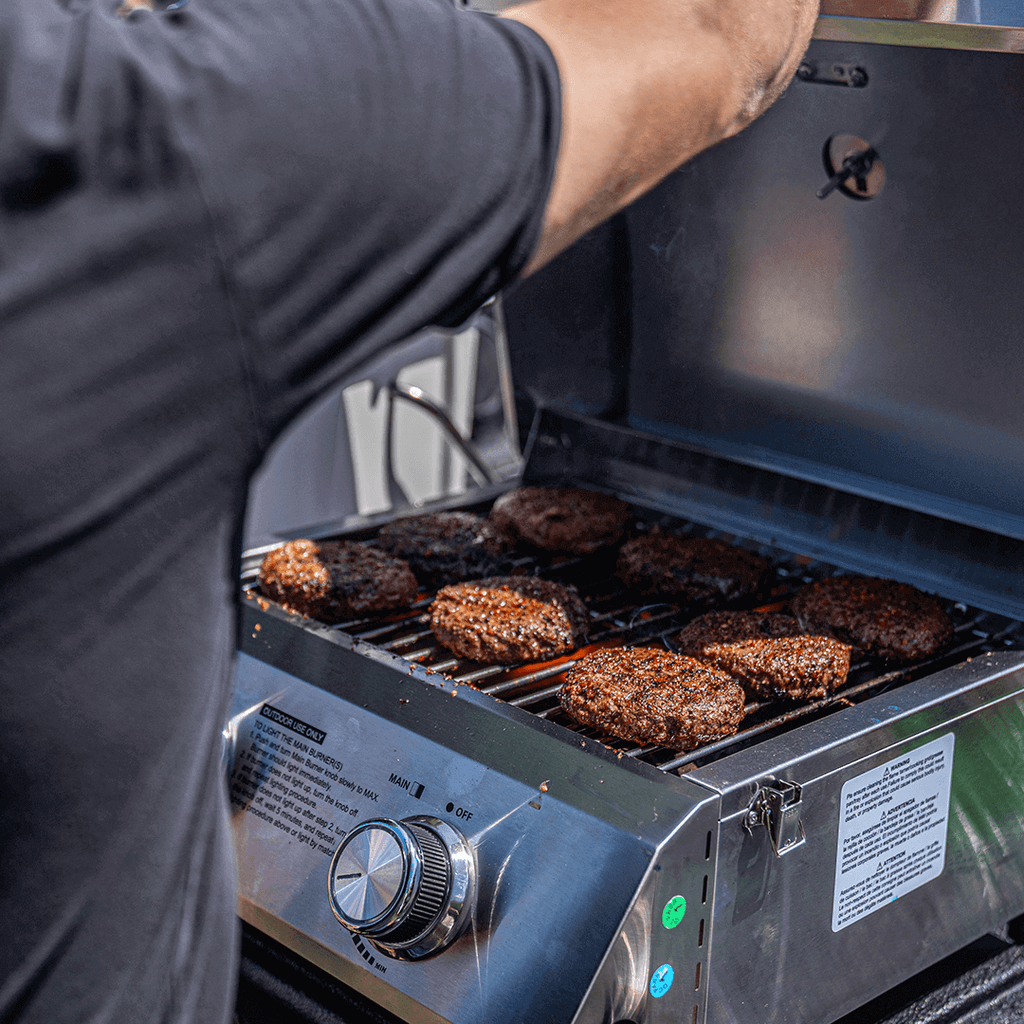 Stainless Tabletop Propane Grill