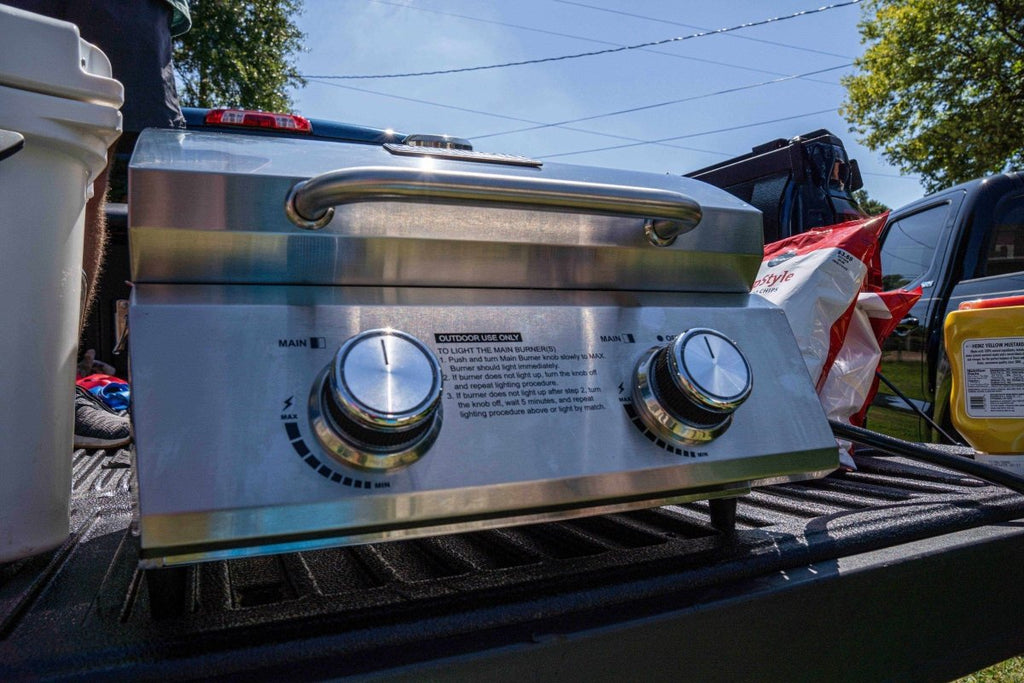 Stainless Tabletop Propane Grill