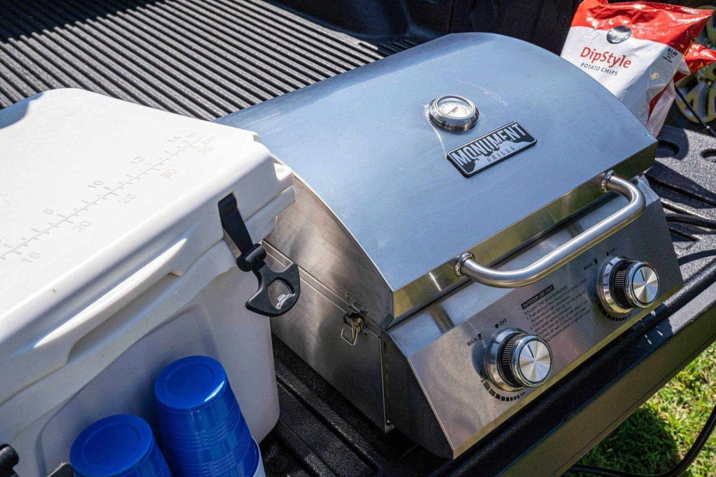Stainless Tabletop Propane Grill