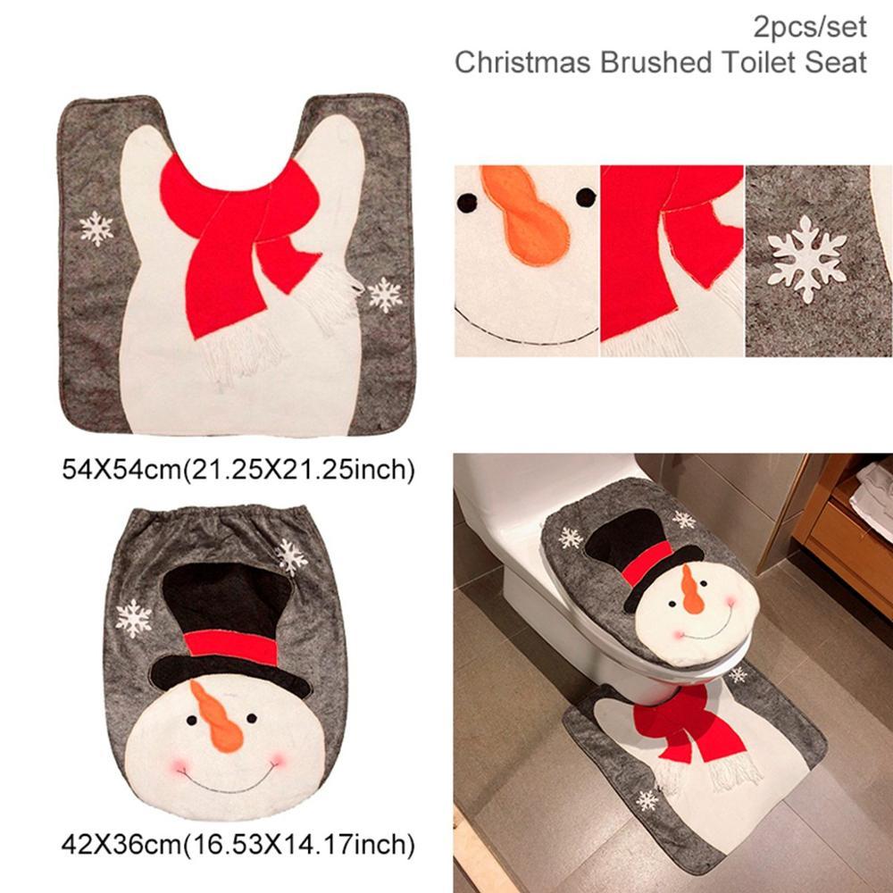 Christmas Santa Bathroom Set