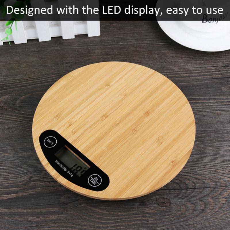 Bamboo Kitchen Scale