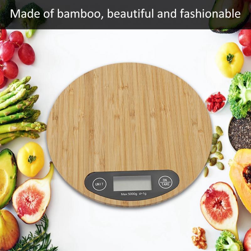 Bamboo Kitchen Scale