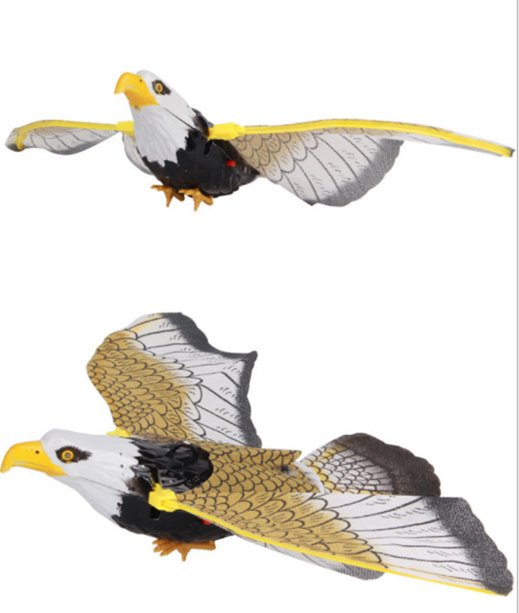 Interactive Hanging Flying Eagle