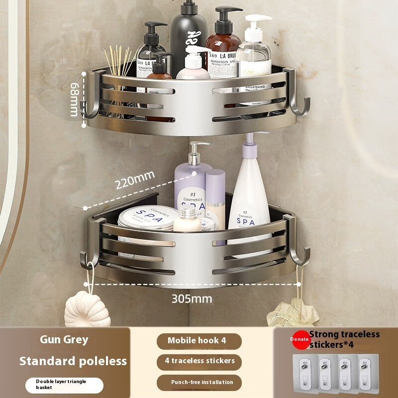 Portable Bathroom Corner Rack