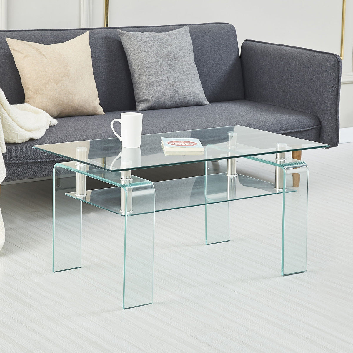 Tempered Glass Coffee Table