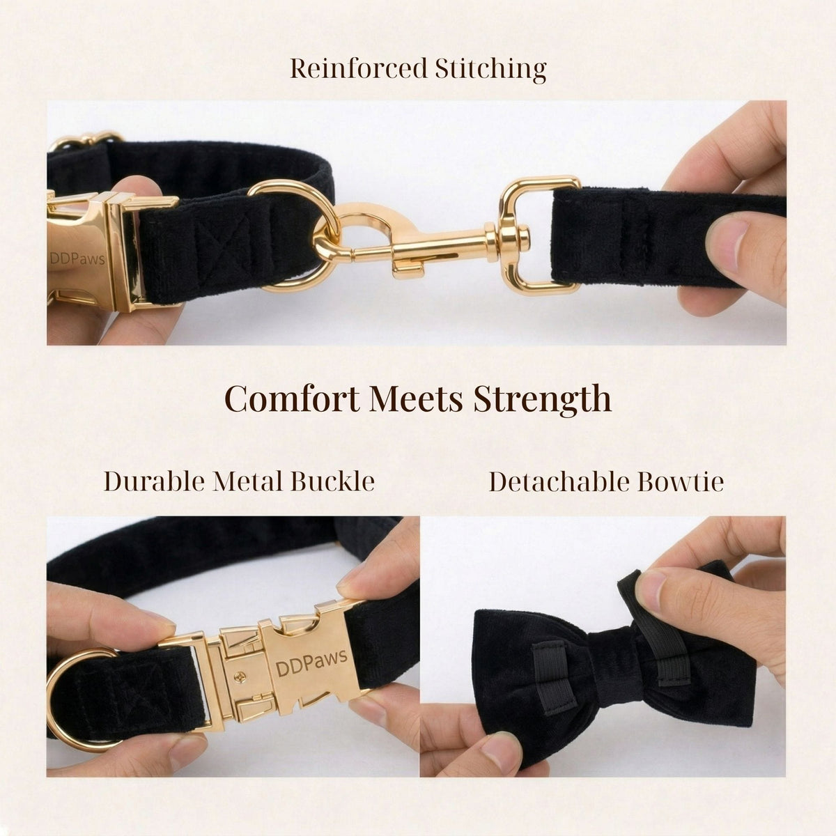Black Velvet Harness
