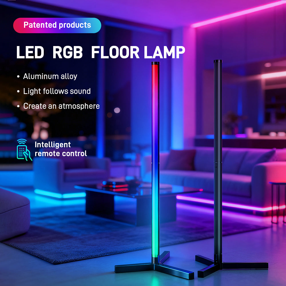 Remote LED Floor Lamp