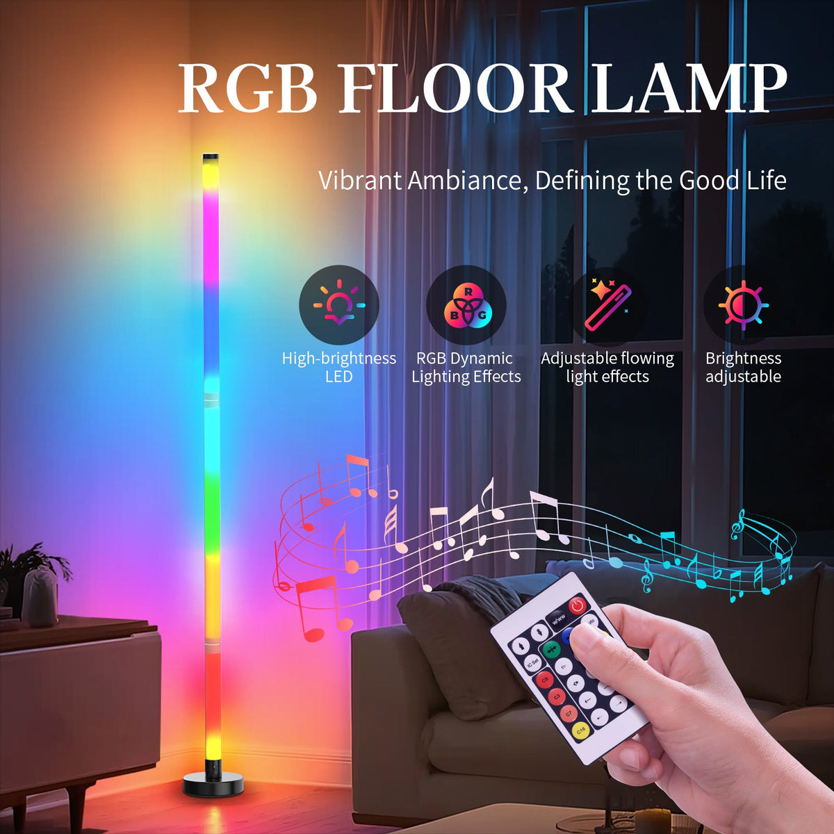 Remote Control Music Sync Lamp