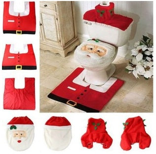 Christmas Santa Bathroom Set