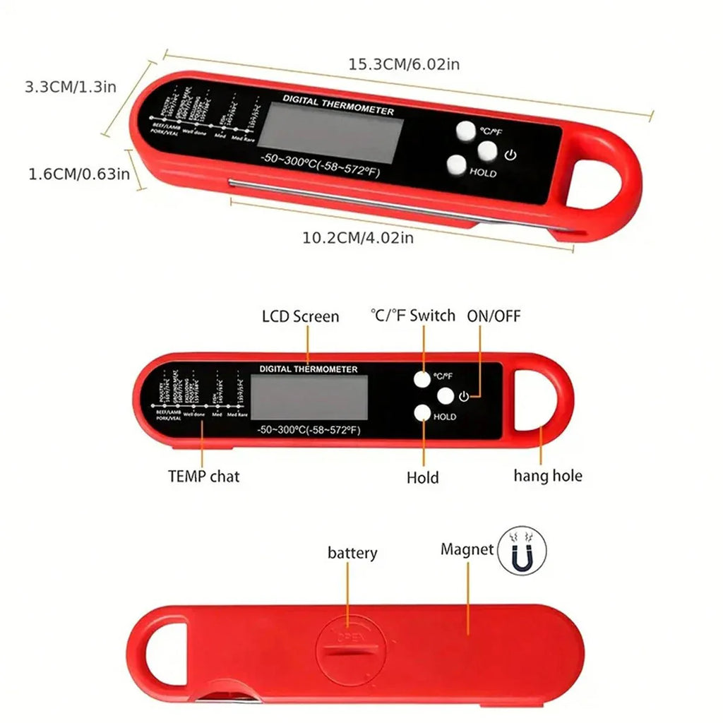 BBQ Kitchen Thermometer