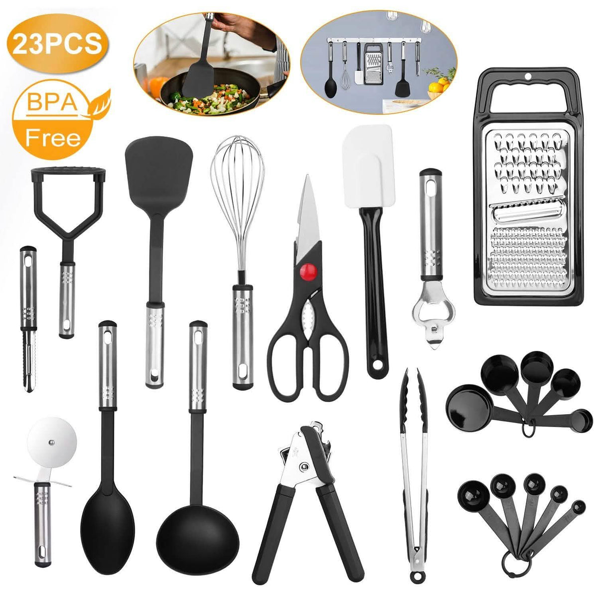 23 Pc. Kitchen Utensil Set