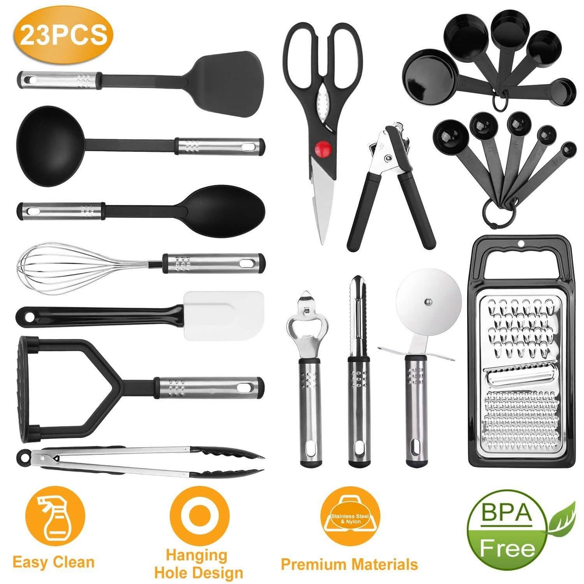 23 Pc. Kitchen Utensil Set