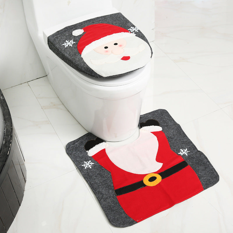 Christmas Santa Bathroom Set