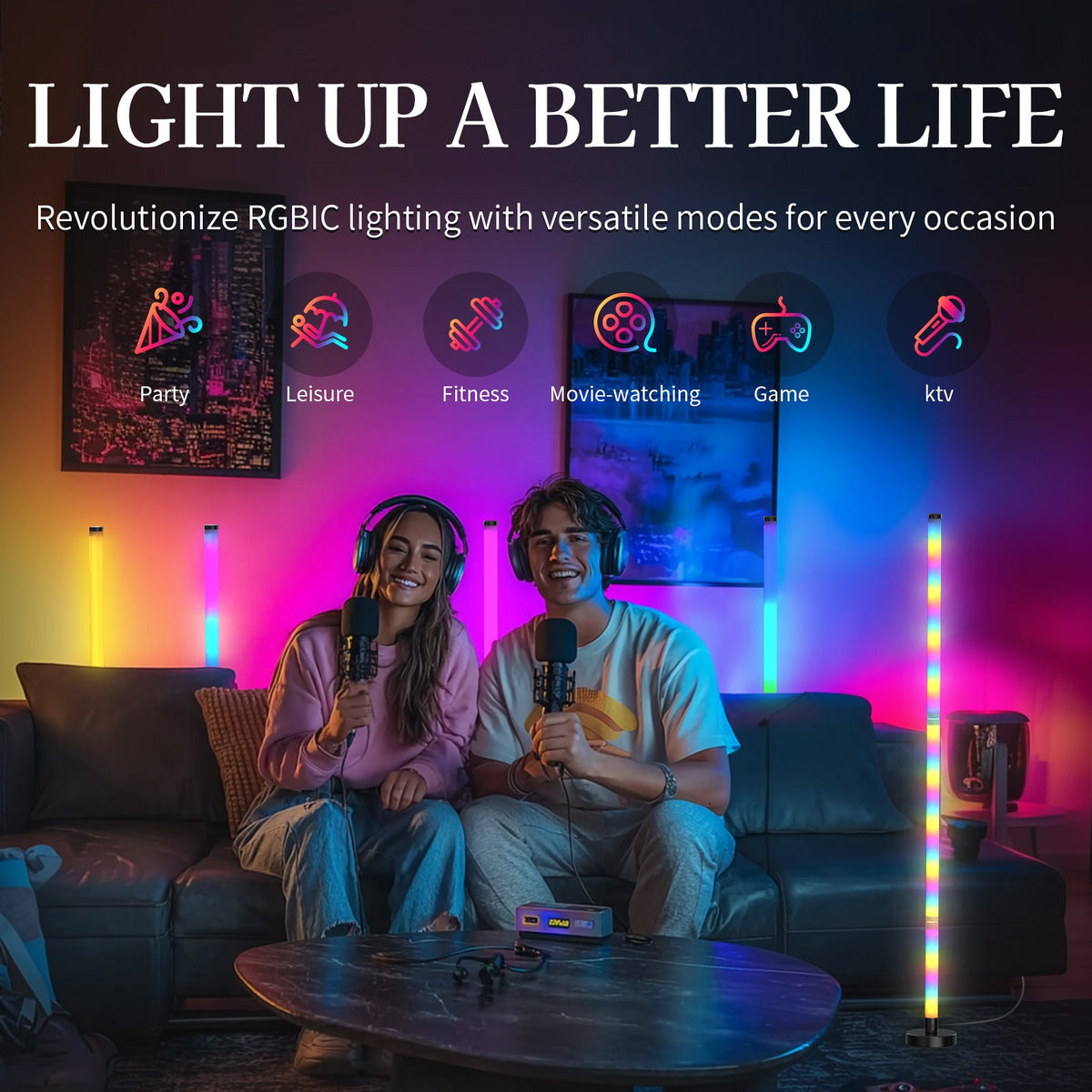 Remote Control Music Sync Lamp