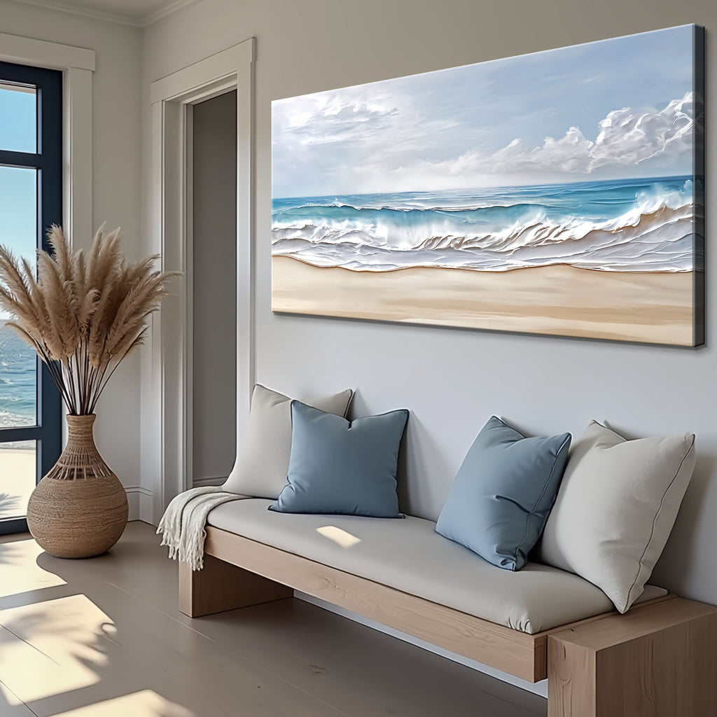 Serene Ocean Wave Wall Art