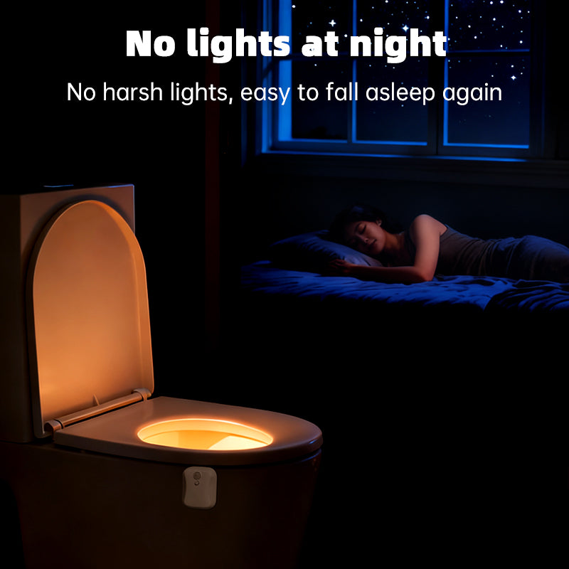 Motion Sensor Toilet Night Light