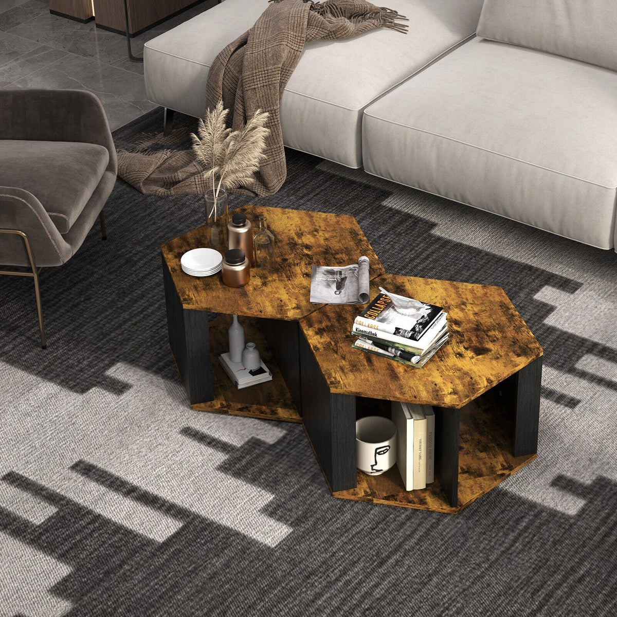 2 Piece End Table/Coffee table