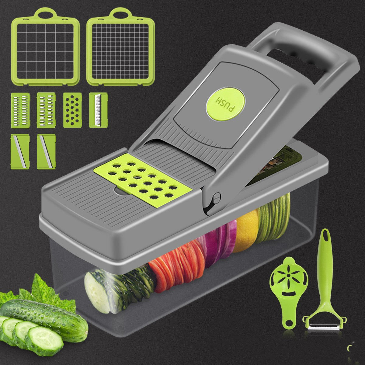 Vegetable Cutter/Slicer/Zester