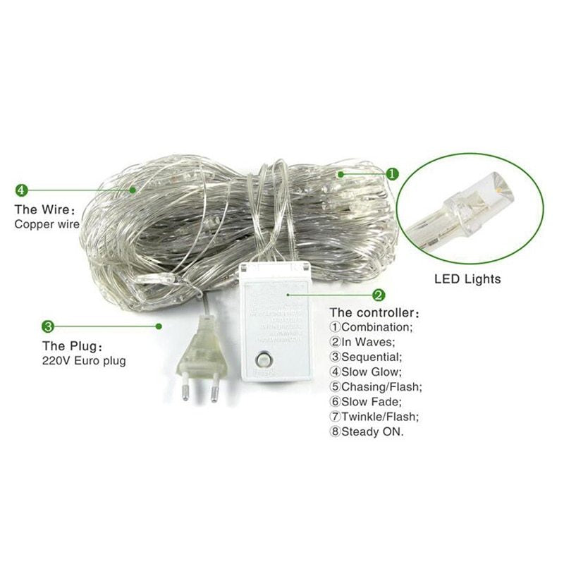 Outdoor Fishnet Lights
