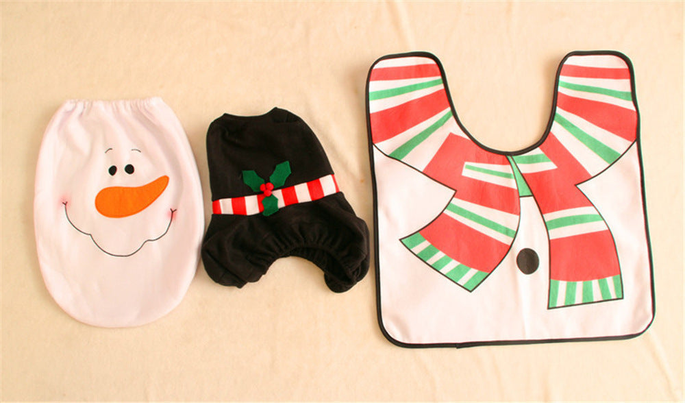 Christmas Santa Bathroom Set