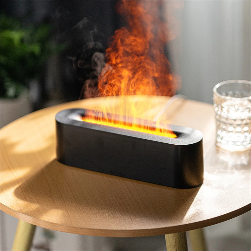 Cool Mist Flame Aroma Diffuser