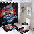 4 Pc. 4-wheel Drive Bathroom Set