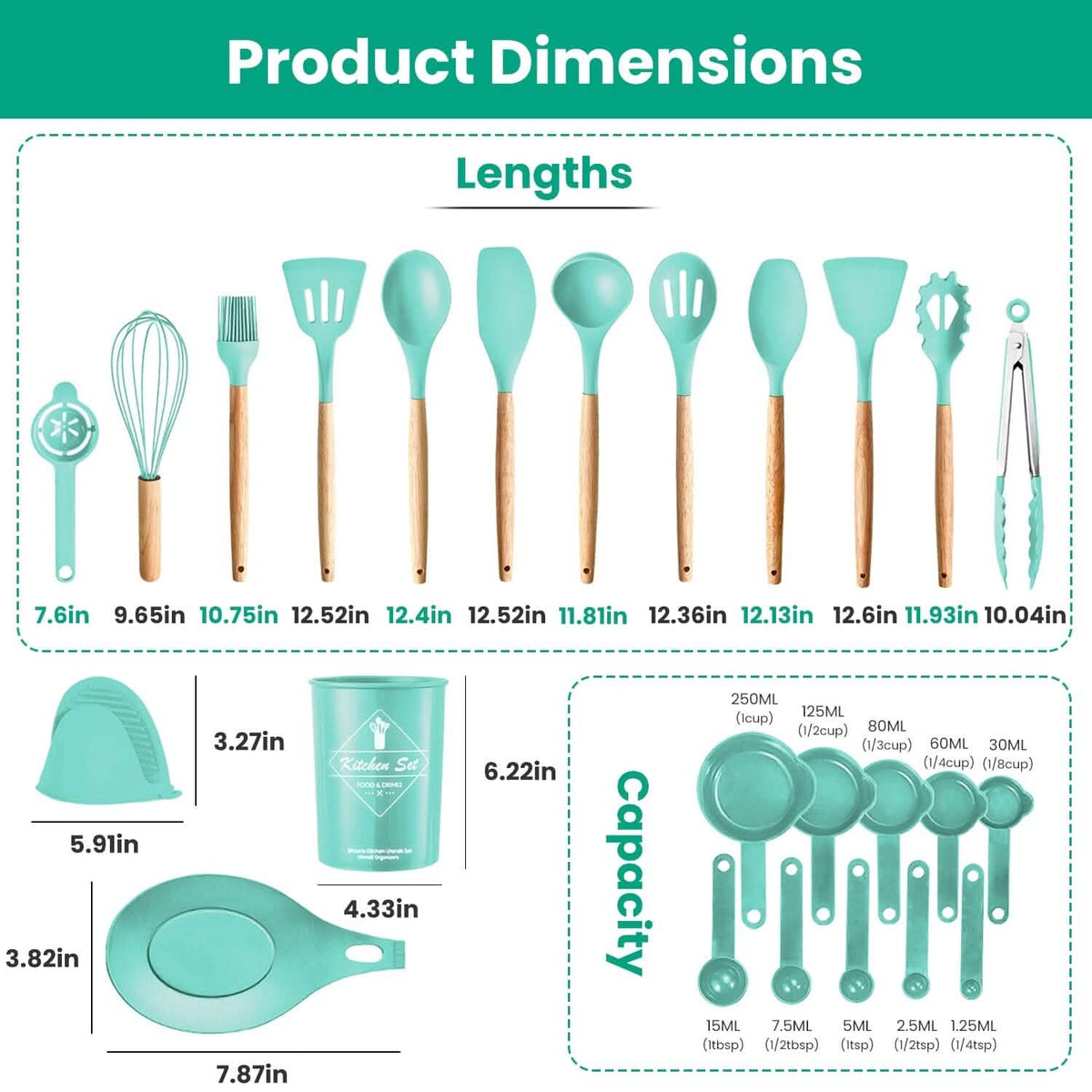 35-Pc. Cooking Utensil Set