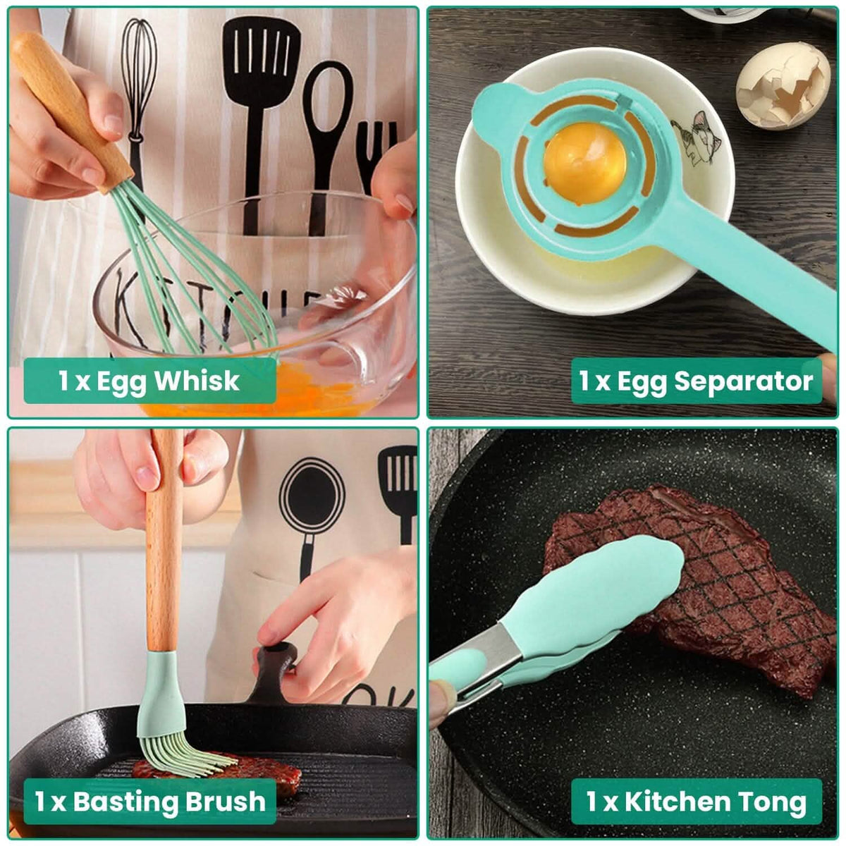 35-Pc. Cooking Utensil Set