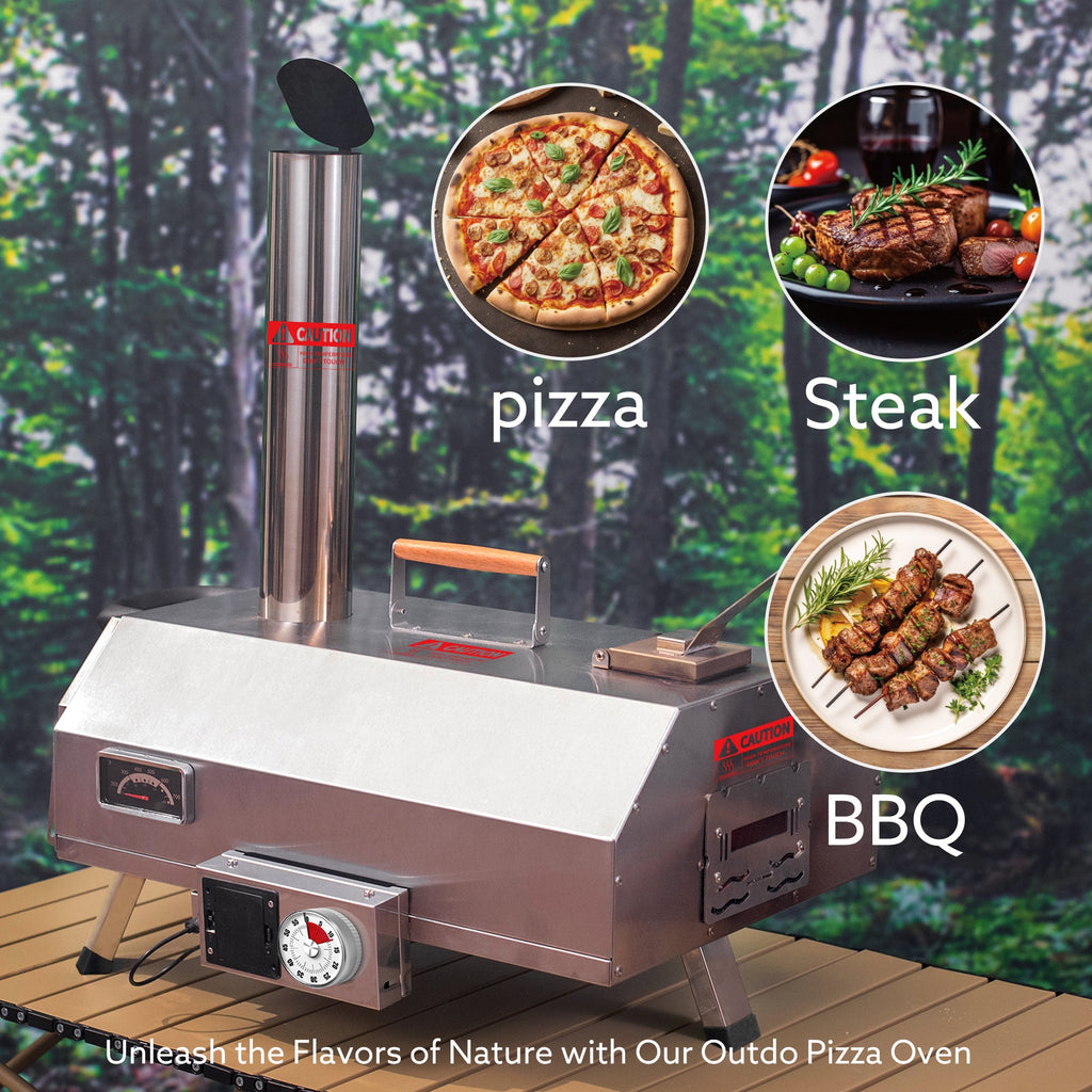 SS  Portable Wood Fired Pizza Oven