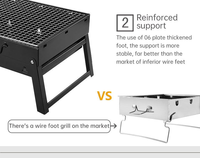 Portable Charcoal BBQ Grill